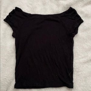 Shoulder cut out top